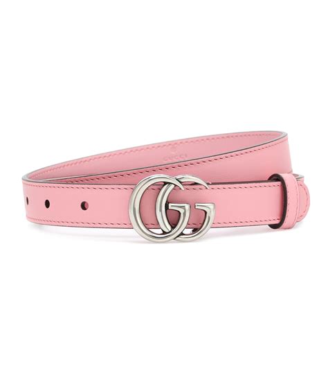 gucci pink belt
